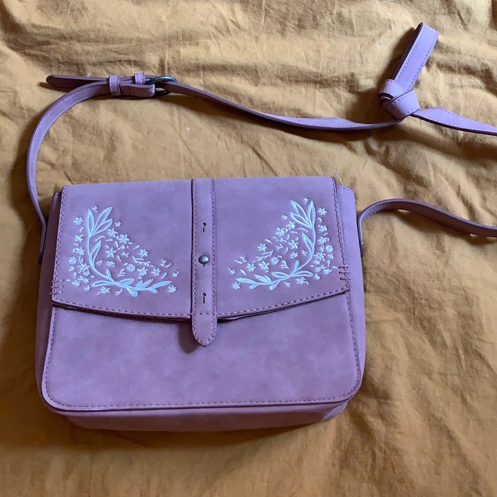 Like New Mauve Purse / Satchel Universal Thread